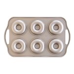 6 Cavity Nonstick Steel Donut Pan - Image 5