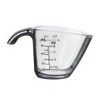 Mainstays 1/4C Plastic Mini Measuring Cup, Black/Transparent - Image 2