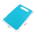 Chicmine Cutting Board Anti-slip Kitchen Tool Candy Color Chopping Board Food Cutting Block Mat for Kitchen - Image 4
