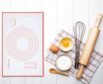 Mainstays Reusable Silicone 24"x 18" Pastry Mat with Measurements - Image 5