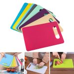Chicmine Cutting Board Anti-slip Kitchen Tool Candy Color Chopping Board Food Cutting Block Mat for Kitchen - Image 5