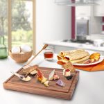 DYTesa Acacia Wood Cutting Board with Juice Groove, 24"x 18"x 1.2" Extra Large & Thick Butcher Block, Kitchen Chopping Board for Meat Veggies Fruit - Image 7