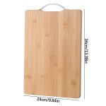 Pompotops Professional Cutting Board, Thickened Cutting Board Chinese Kitchen Cutting Board Large Solid Wood Knife Board Fruit Chopping Board Stall Chopping Board, For Kitchen Essentials - Image 2