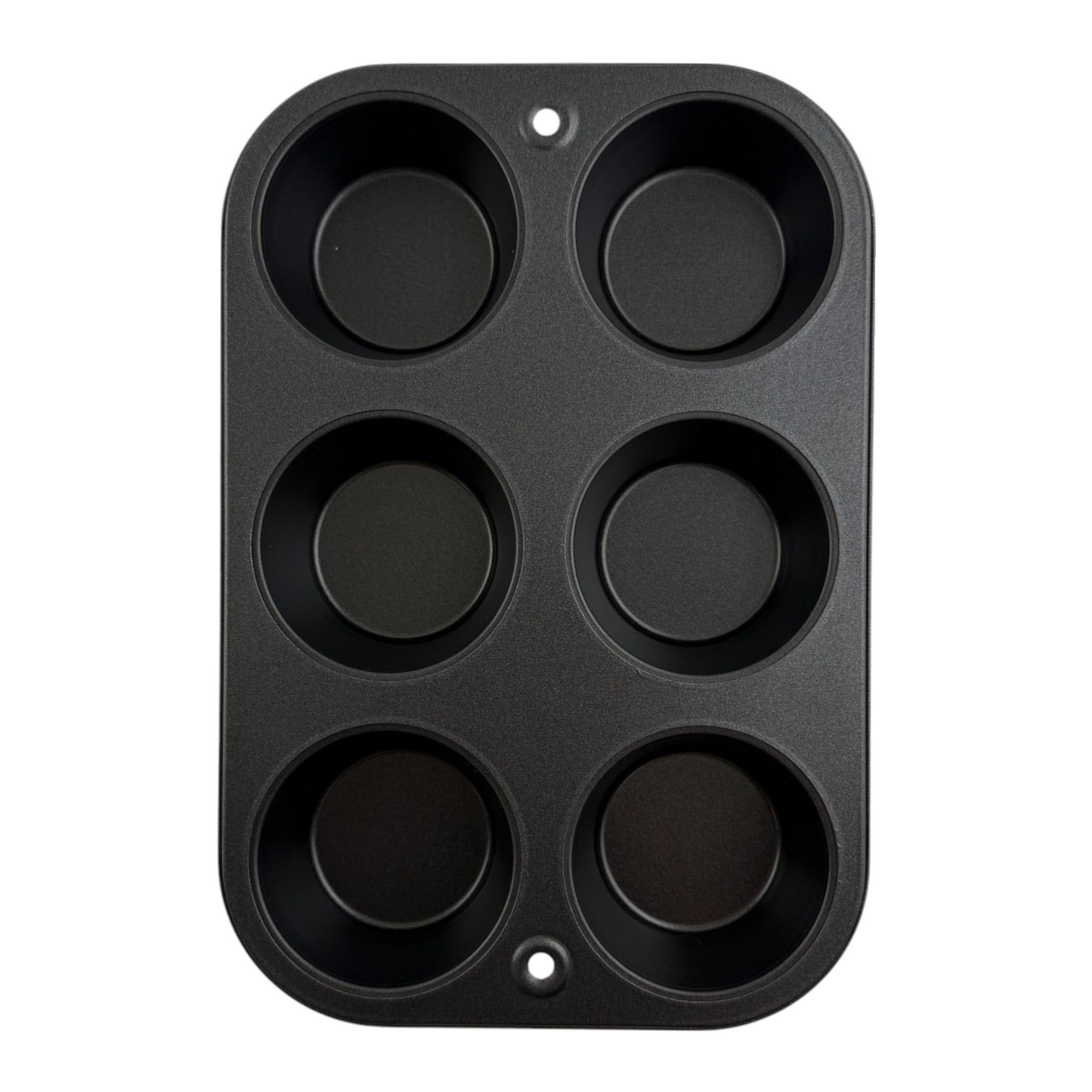 Mainstays-6-Cup-Nonstick-Steel-Muffin-Pan-1-2-in-Diameter-Cups-6-Pieces_c5f21eb1-2ed1-499b-9aba-723a44b40358.e6c63cc4aa7a63fadaa0689f6a241960 Mainstays 6-Cup Nonstick Steel Muffin Pan, 2.9" Cup, Gray, 1 Count
