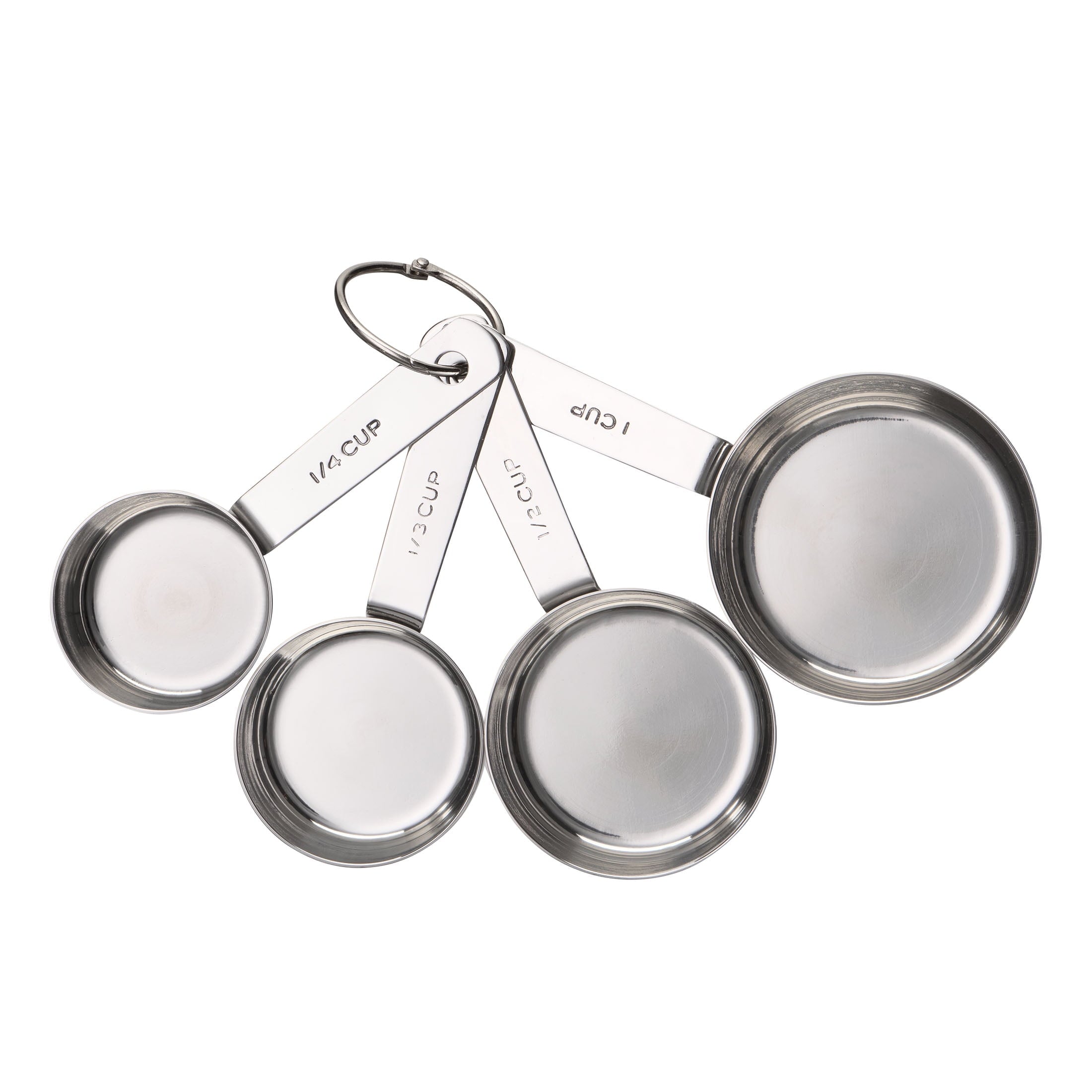 Mainstays-Kitchen-Stainless-Steel-4-Piece-Nesting-Measuring-Cups_cb3c9eba-63bb-426e-a09f-d75f84e02de9.2a7edc05d074ba13ddc47d7cad2d6f43 Mainstays Kitchen Stainless Steel 4-Piece Nesting Measuring Cups