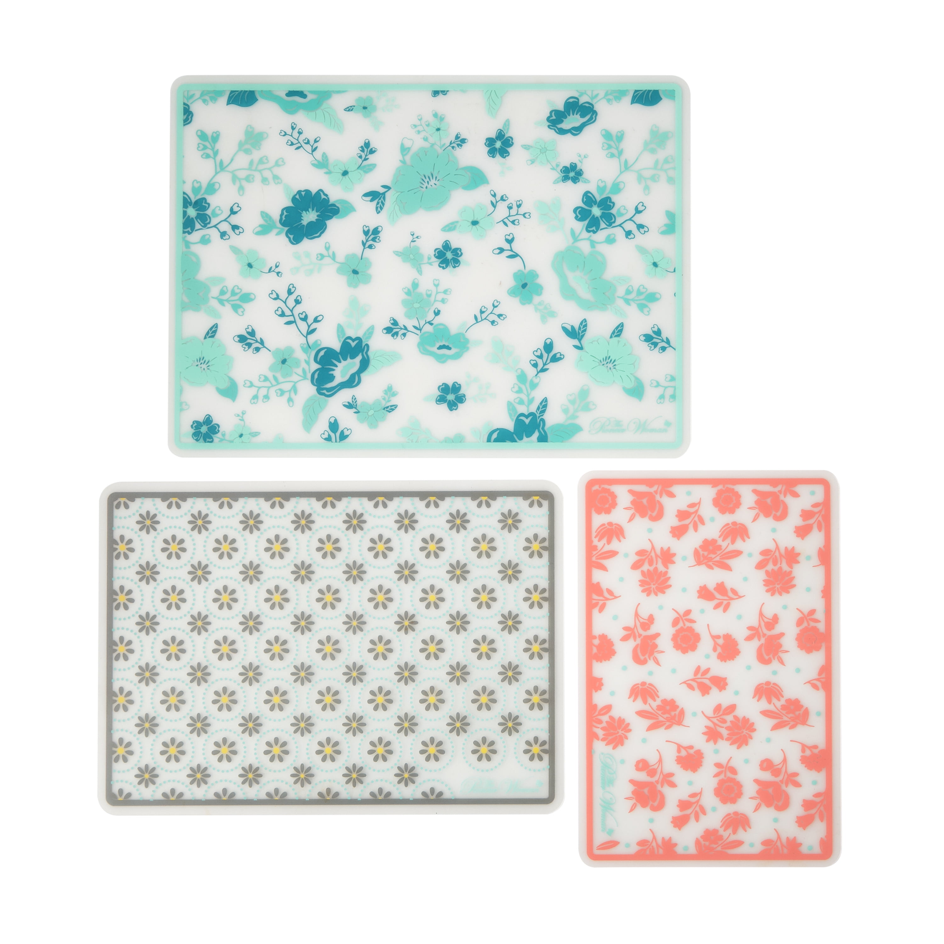 The-Pioneer-Woman-Evie-3-Piece-Cutting-Mats_239ed248-ba62-4004-8be5-b2793d8eec3c.f7f3e817f9dc2c83b1c4d2e88f2b54eb The Pioneer Woman Evie 3-Piece Cutting Mats - Image 1