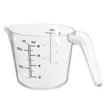Mainstays 1 Cup Large Spout Plastic Measuring Cup, Clear - Image 3