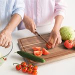 DYTesa Acacia Wood Cutting Board with Juice Groove, 24"x 18"x 1.2" Extra Large & Thick Butcher Block, Kitchen Chopping Board for Meat Veggies Fruit - Image 5