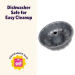 Wilton Everyday Non-Stick Bundt Cake Pan 9.51" Fluted Tube Baking Pan, Packaging May Vary - Image 6
