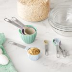 The Pioneer Woman 8-Piece Plastic Measuring Cup and Spoon Set, Multicolor - Image 4